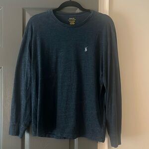 POLO men’s long sleeve crew neck